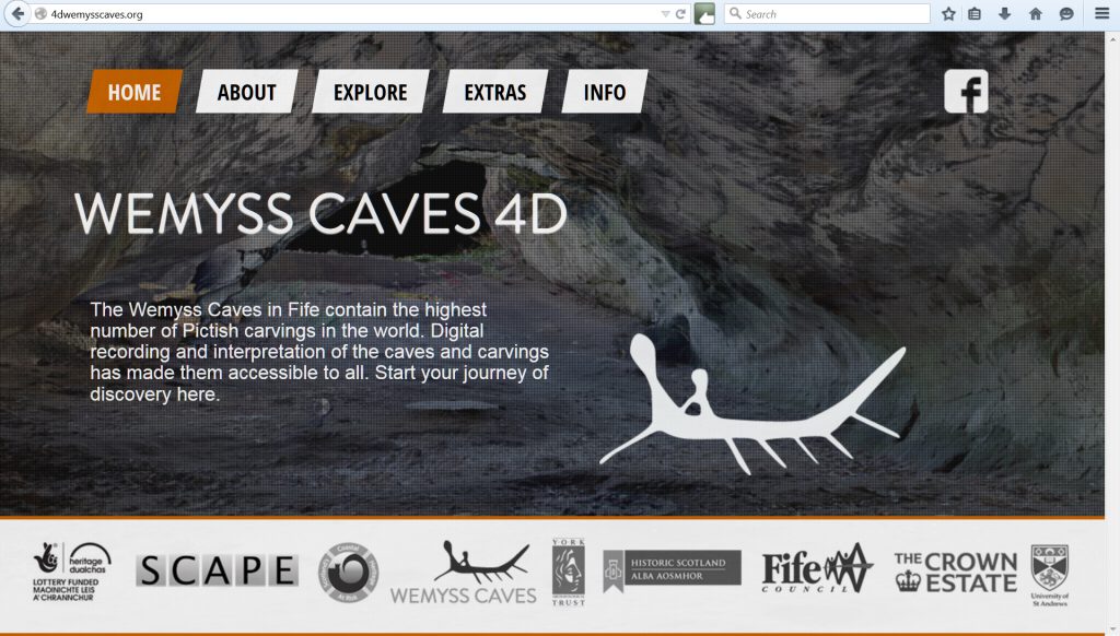 Go to the Wemyss Caves 4D website to see what's been done already