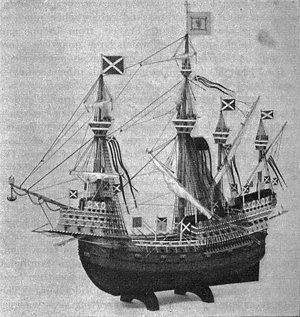 The Great Michael, the biggest ship in the world when she was launched in 1511.