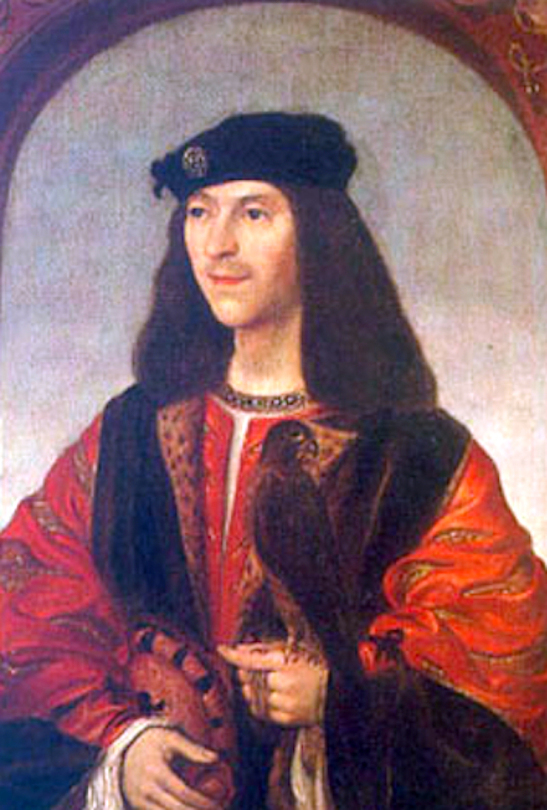 James IV of Scotland (1473-1513), Scotland’s Renaissance King, who developed the nation’s Navy.