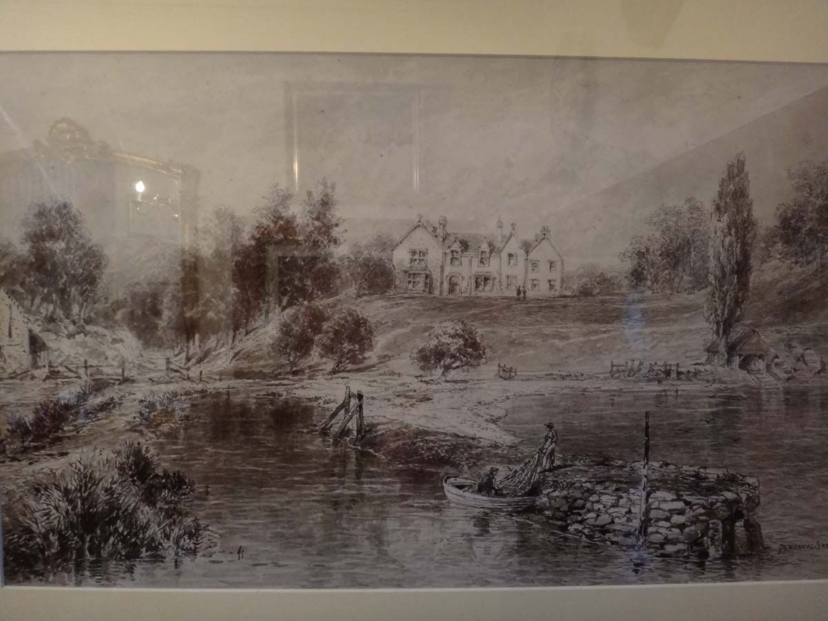 Old Picture of Tarradale House and Pier