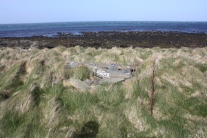 Start Point kelp drying pit