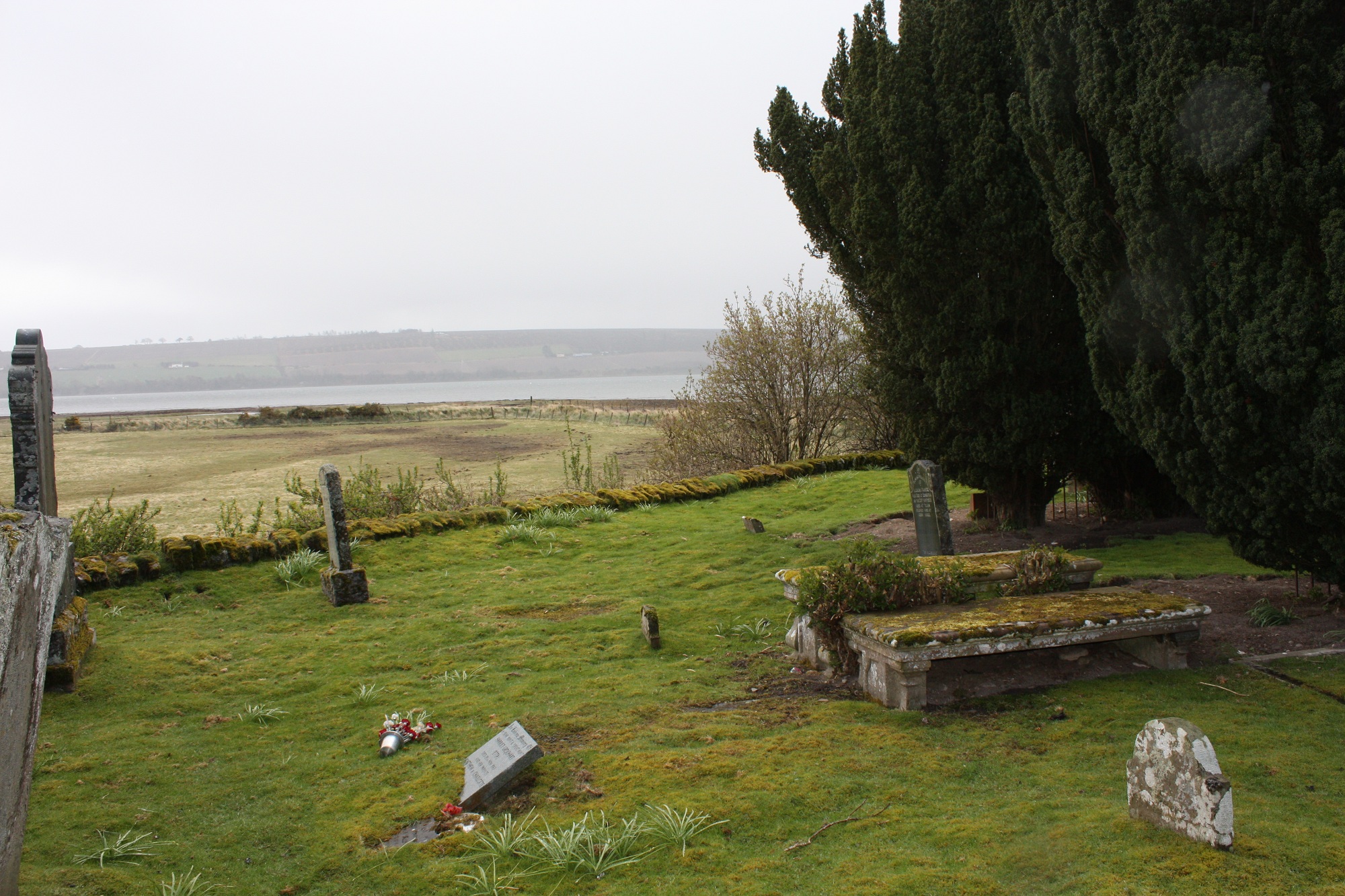 churchyard looking towards the sea