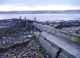 Concrete Jetty at Littleferry