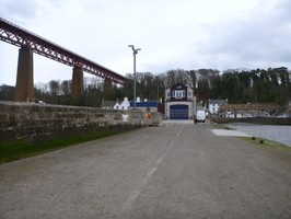 Hawes Pier from middle section, looking shorewards