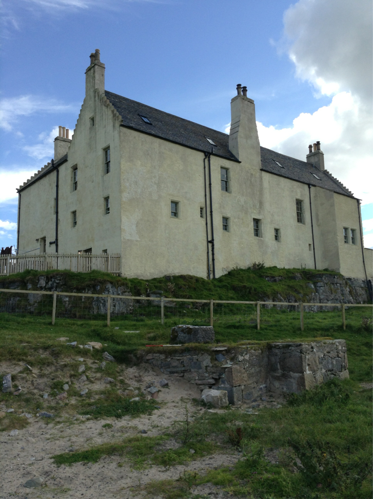 Balnakeil House and wheel pit 