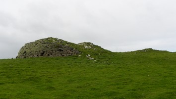 The largest section of surviving broch wall
