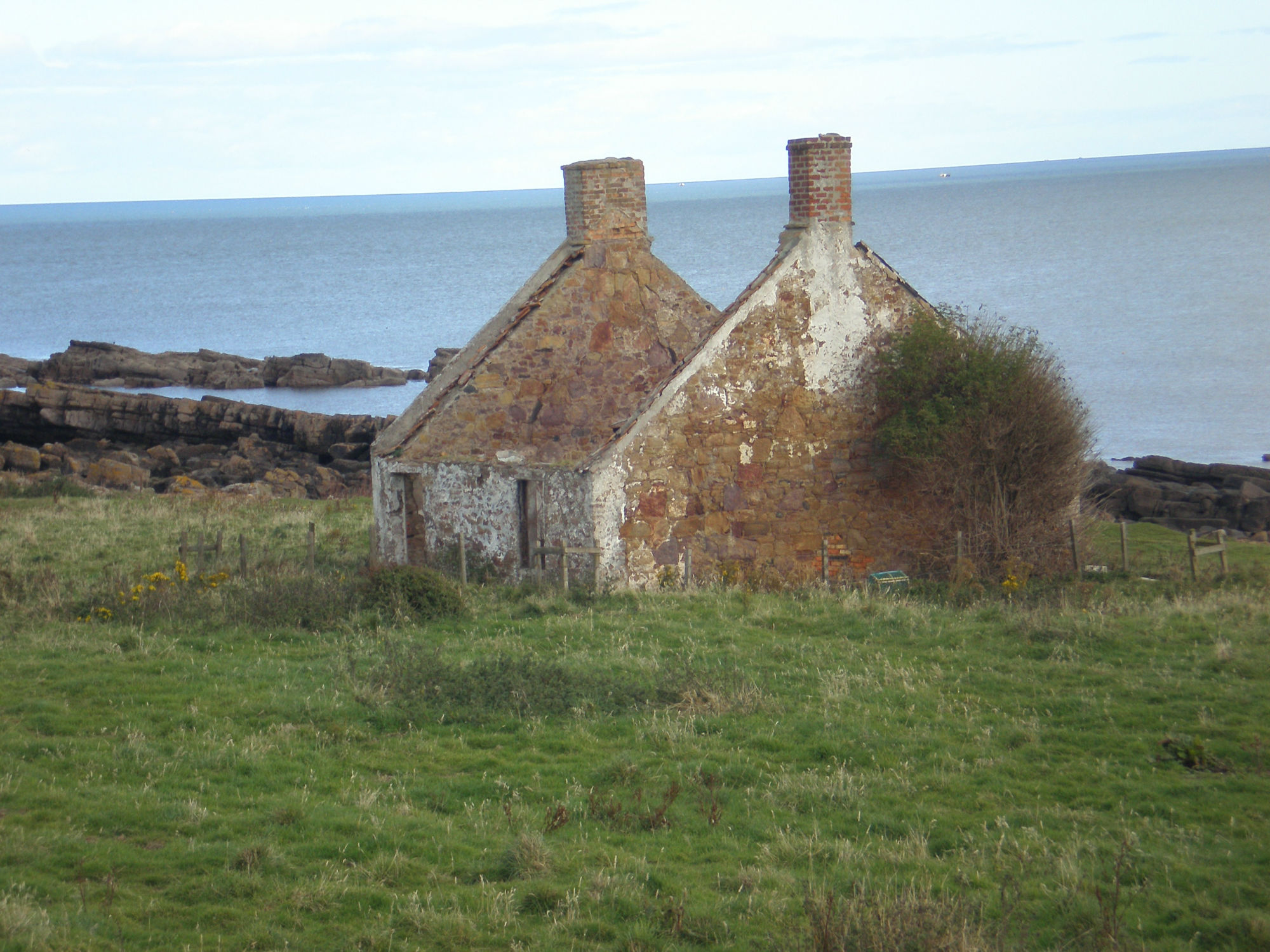 View of N & W side of the Bothy, looking E