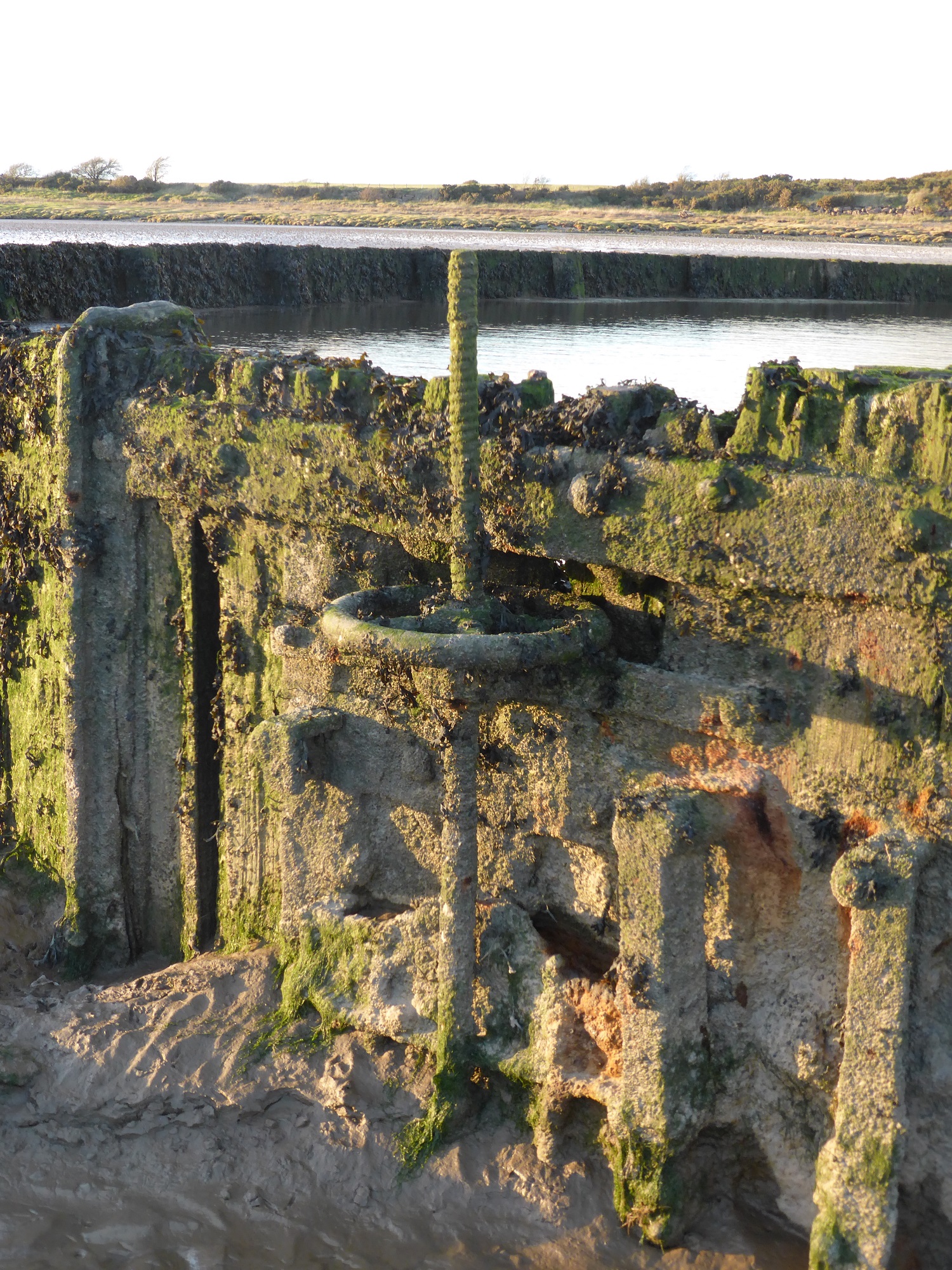 Powfoot swimming pool open sluice mechanism