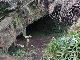 Entrance to Kinkell Cave