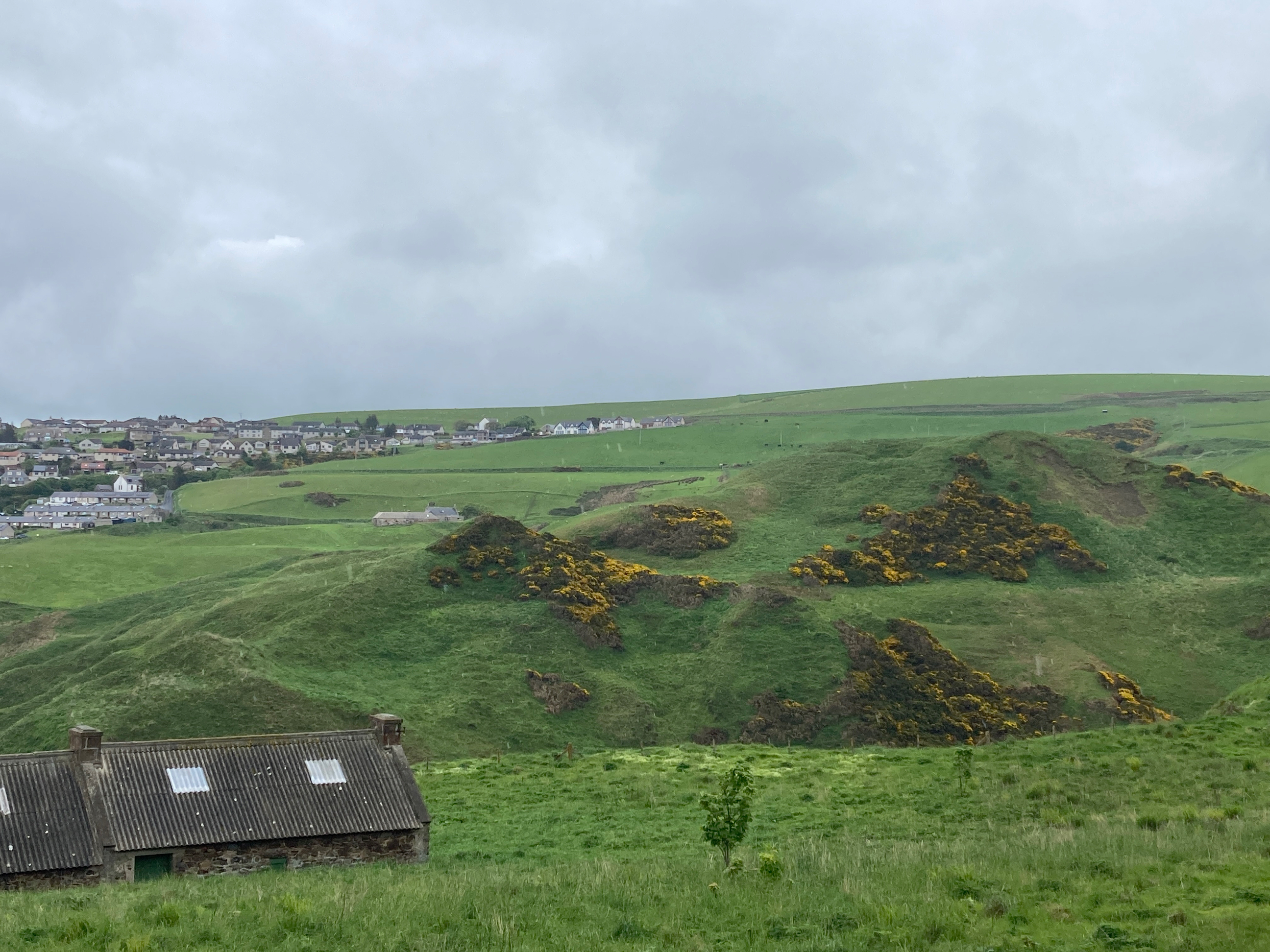 View towards site of fort.