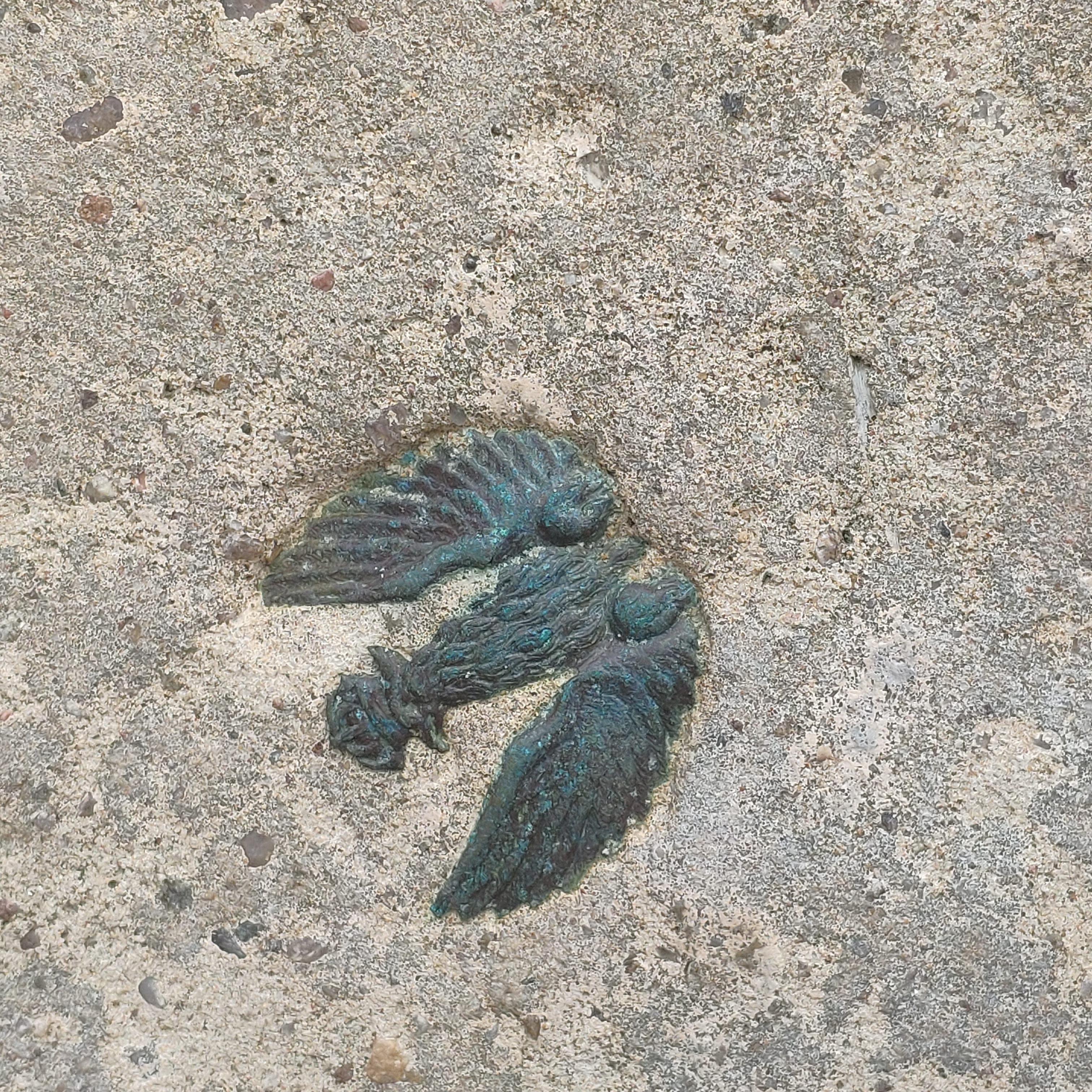Polish army eagle cap badge