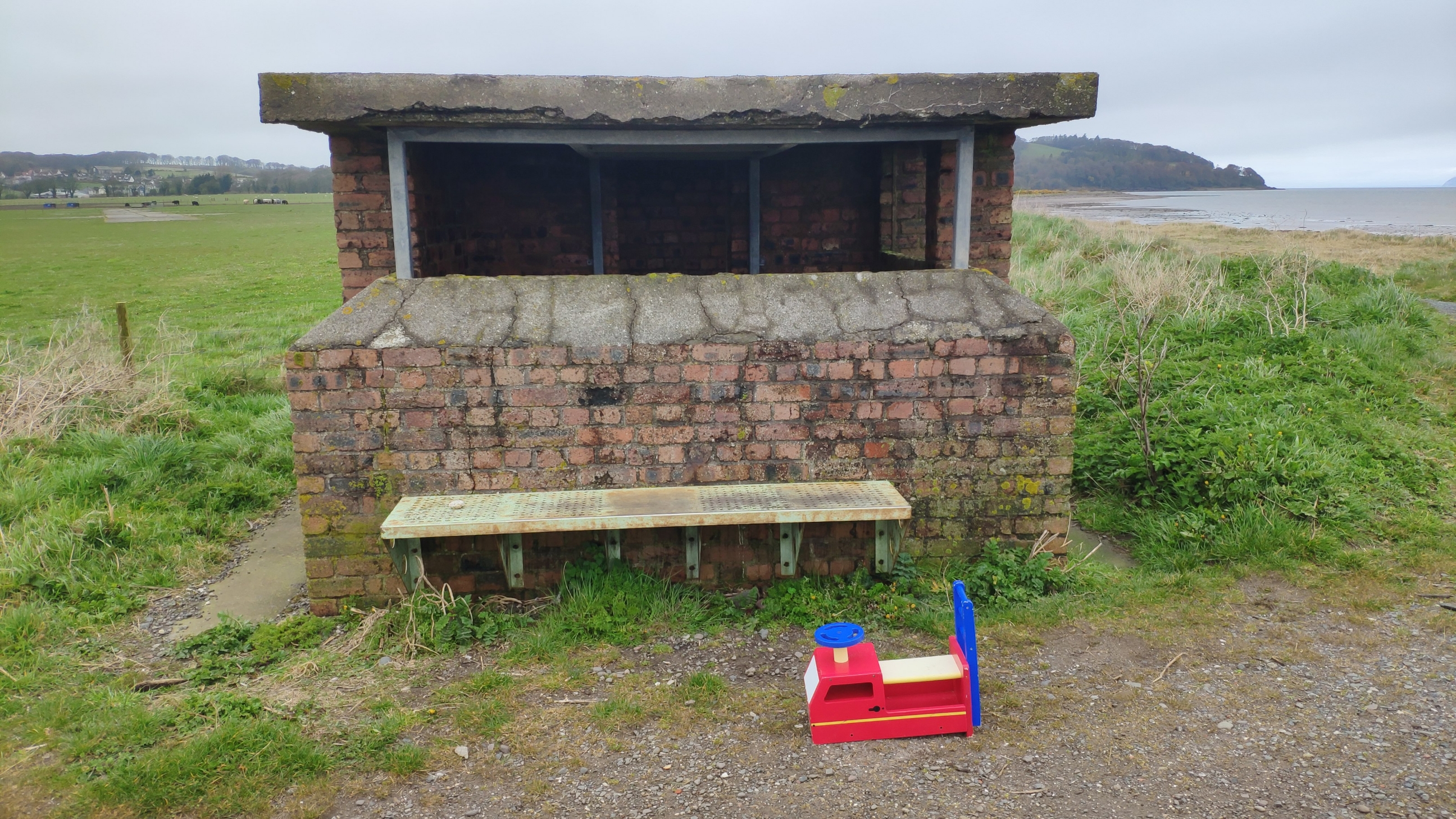 Frontage of observation post