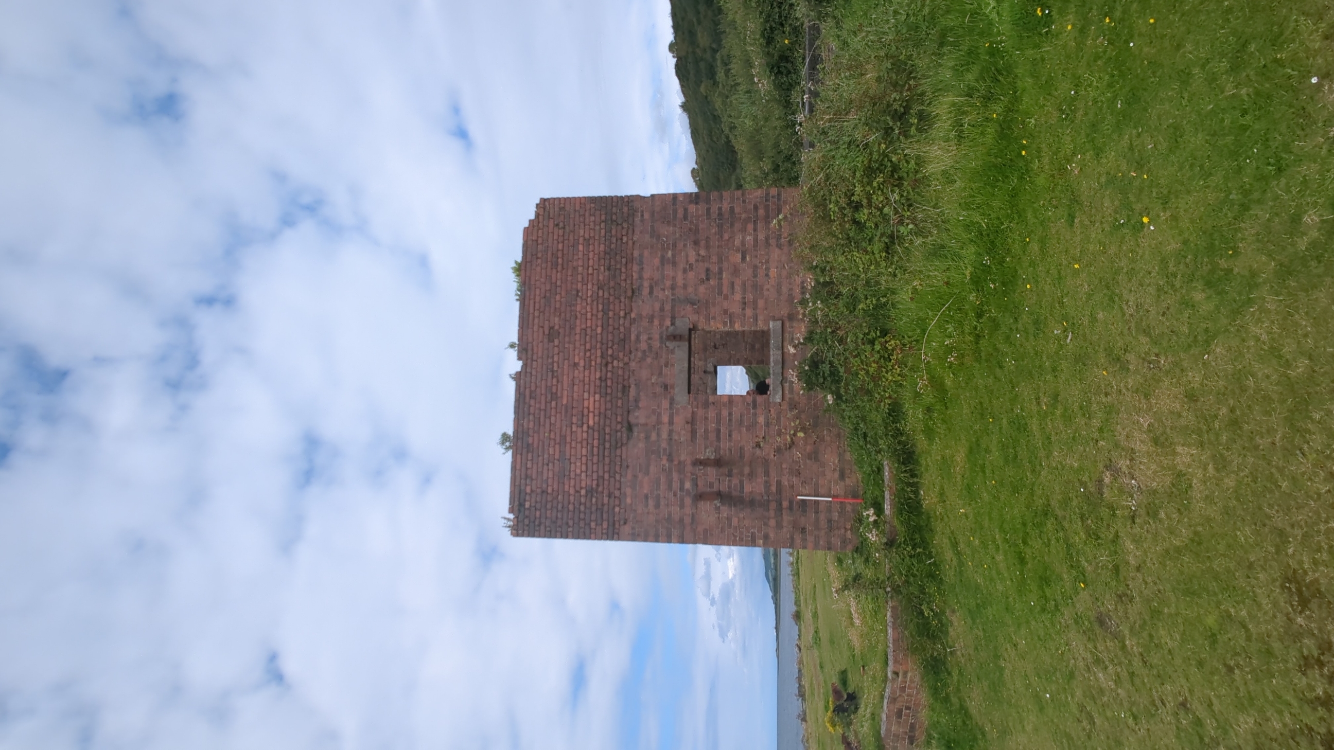Winch house, looking north. Location 5 on site map.