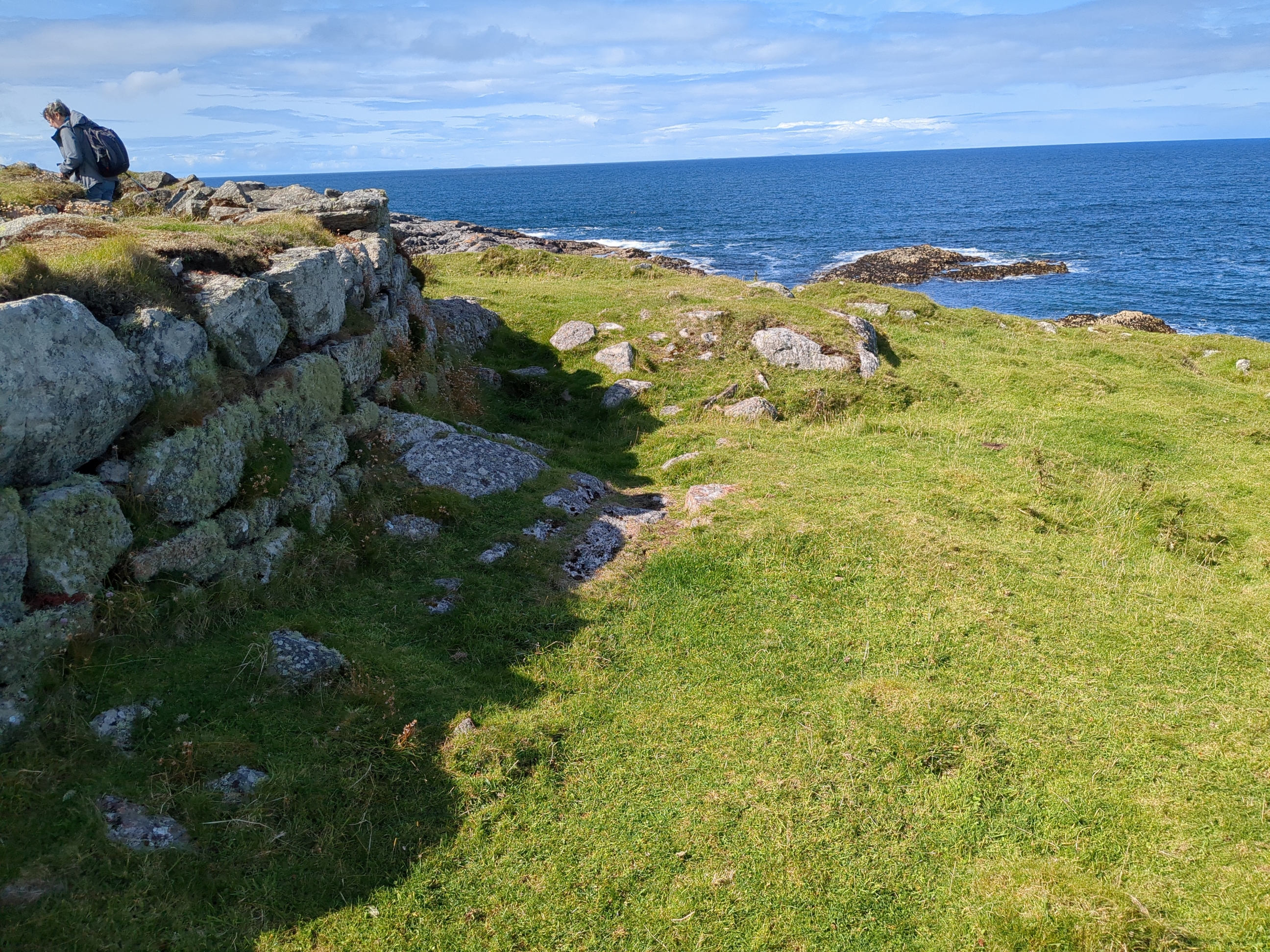 Northern section of outer wall 