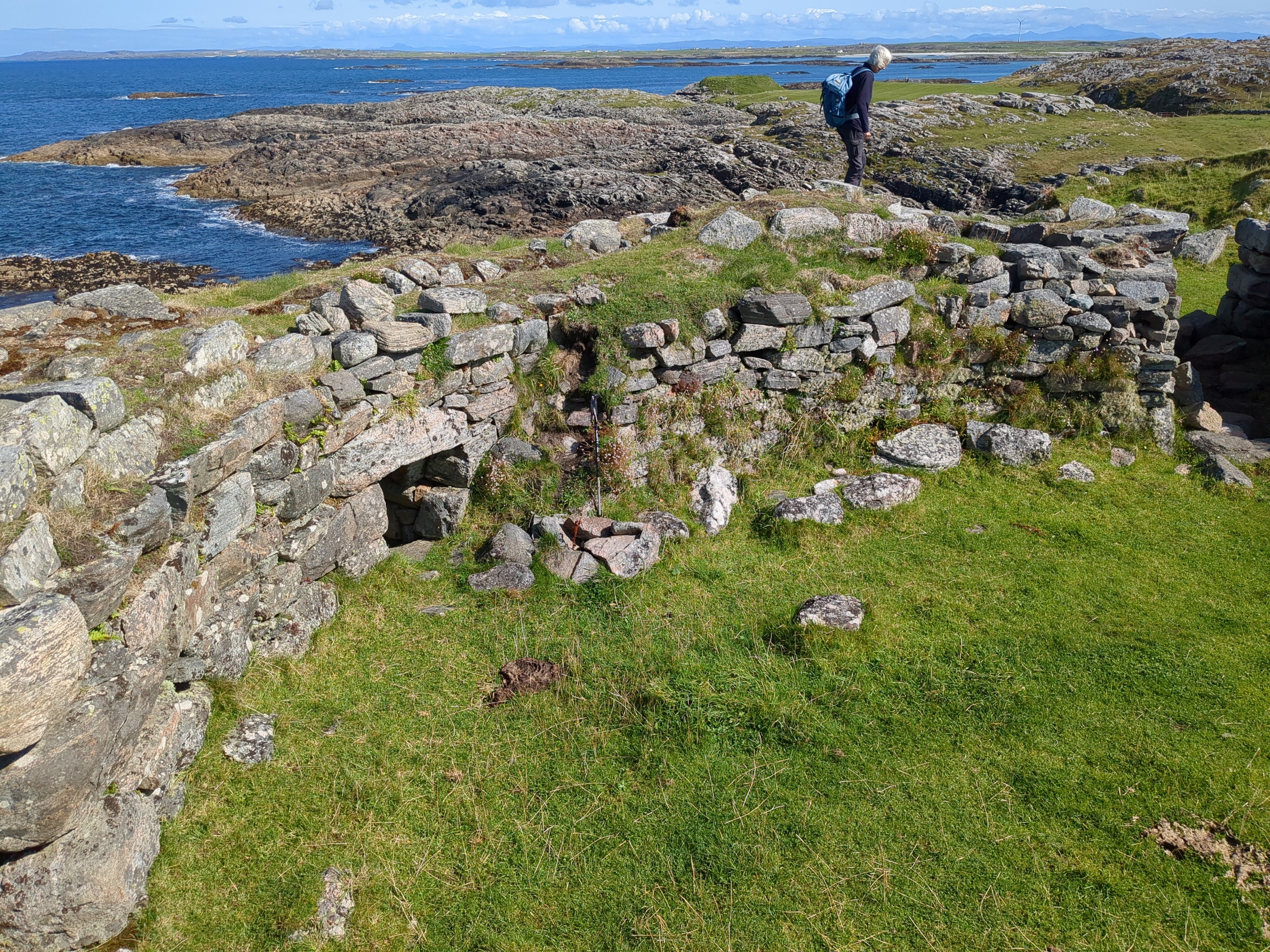 Inner wall face with tumble 