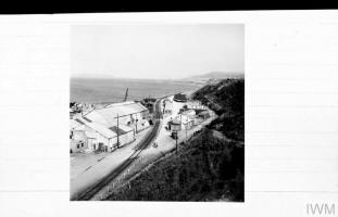 Innermessan looking North-West from cliff. Courtesy of Imperial War Museum. Photographer: Sergeant Palmer. 1944-09-16 © IWM H 40123