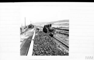 Coal bunkers, Leffnoll sidings. Courtesy of Imperial War Museum. Photographer: Sergeant Palmer.
1944-09-16
© IWM H 40130